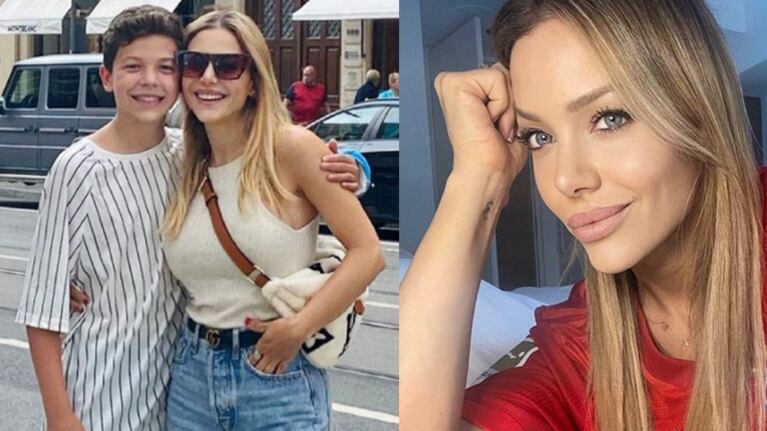 Evangelina Anderson compartió su emoción por el amor que su hijo siente por Argentina.
