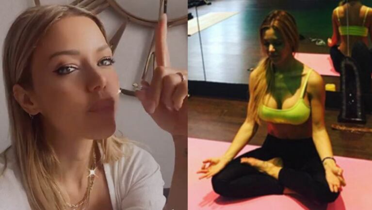 Evangelina Anderson está a punto de recibirse de profe de yoga.