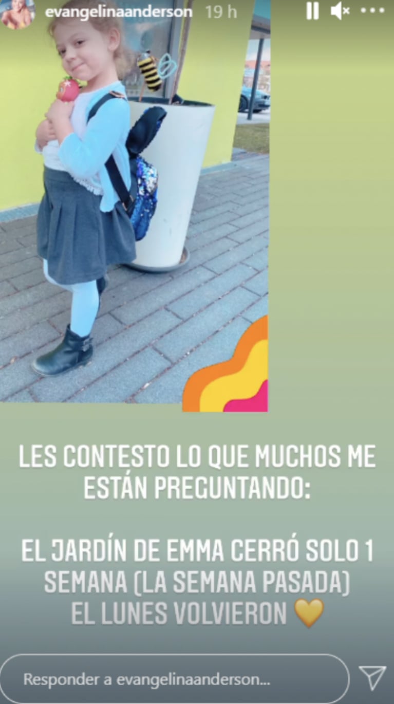 Evangelina Anderson explicó cómo es la situación de las escuelas en Alemania durante la pandemia: "Todo depende de la cantidad de contagios que haya"