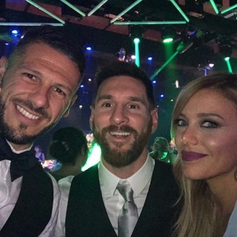 Evangelina Anderson mostró algo de la intimidad del casamiento de Lionel Messi y Antonela Roccuzzo