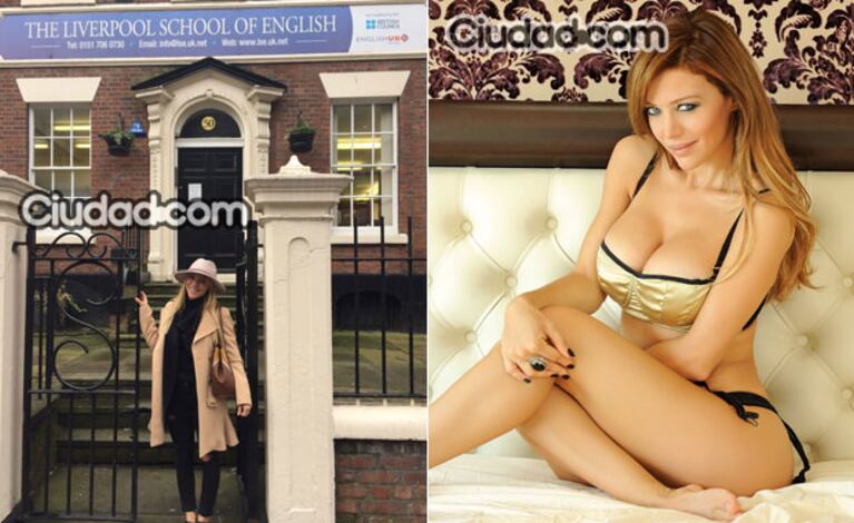 Evangelina Anderson rindió el First Certificate en Liverpool. (Foto: gentileza Evangelina Anderson y Ciudad.com)