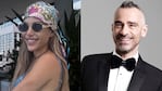 Evangelina Anderson vivió un incómodo momento al intentar ser besada por Eros Ramazzotti. Crédito: Instagram