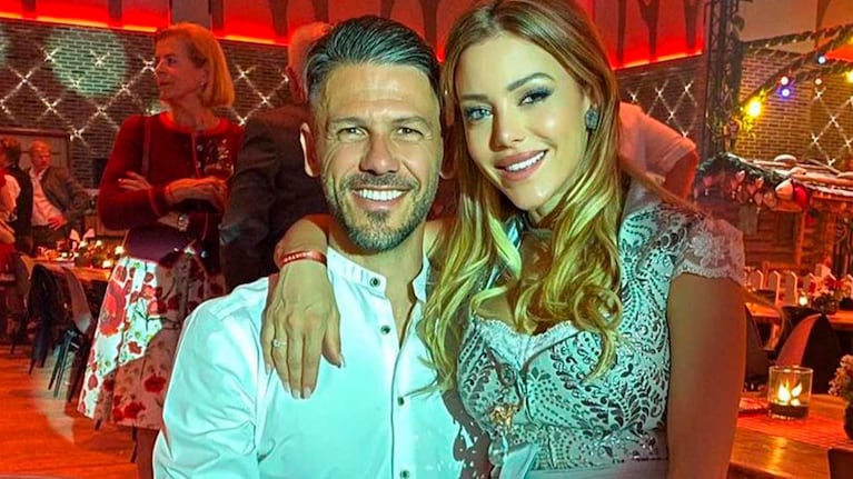 Evangelina Anderson y Martin Demichelis (Foto: Instagram @evangelinaanderson)