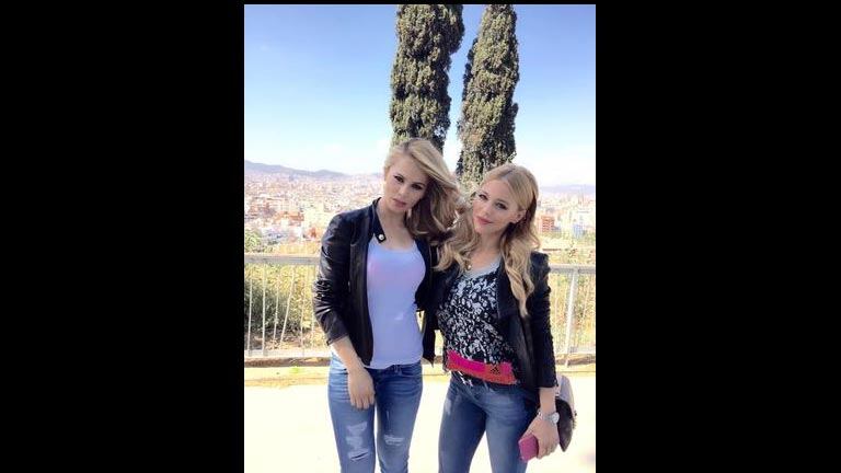 Evangelina Anderson y su viaje a Barcelona con amigas. (Foto: gentileza Eva Anderson)