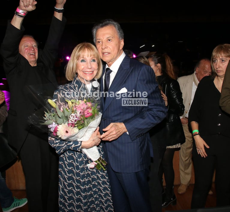 Evangelina Salazar acompañó a Palito Ortega en su homenaje (Foto: Movilpress).