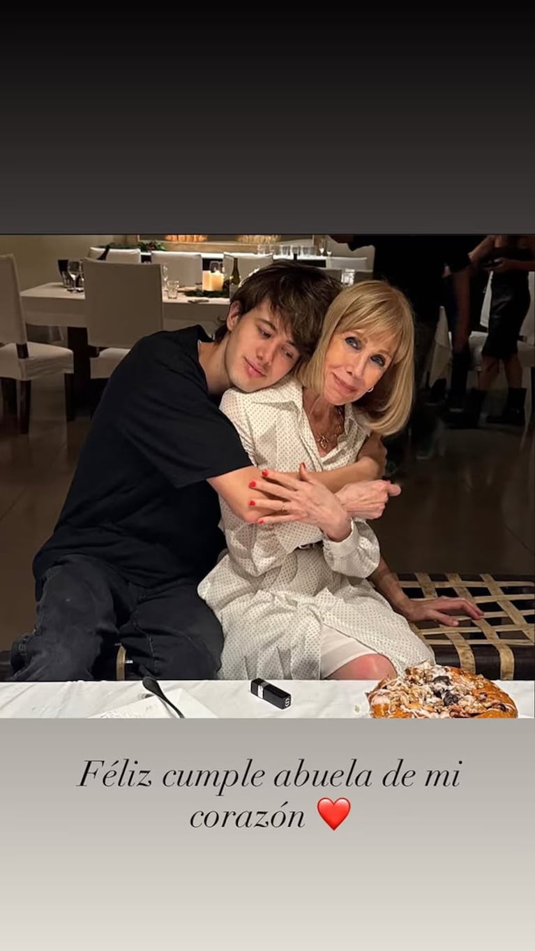 Evangelina Salazar en la celebración familiar / Fuente: Instagram