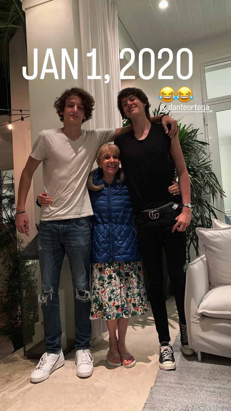 Evangelina Salazar en la celebración familiar / Fuente: Instagram