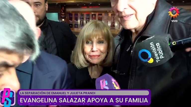Evangelina Salazar rompió el silencio sobre la separación de Emanuel Ortega y Julieta Prandi