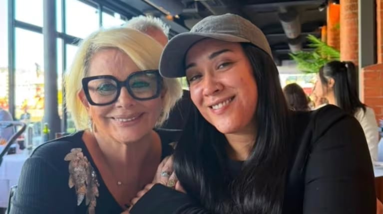 Evelyn Botto - Carmen Barbieri. Crédito: Instagram