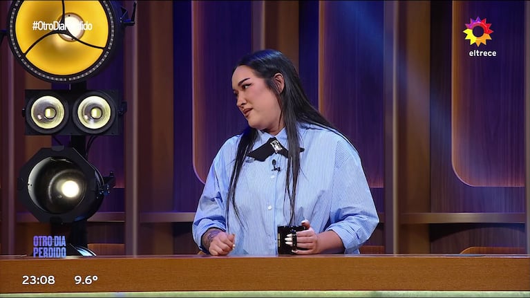 Evelyn Botto en Otro Día Perdido (Foto: captura de eltrece).