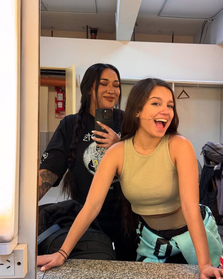 Evelyn Botto y Albana Fuentes. (Foto: @evelynbotto)