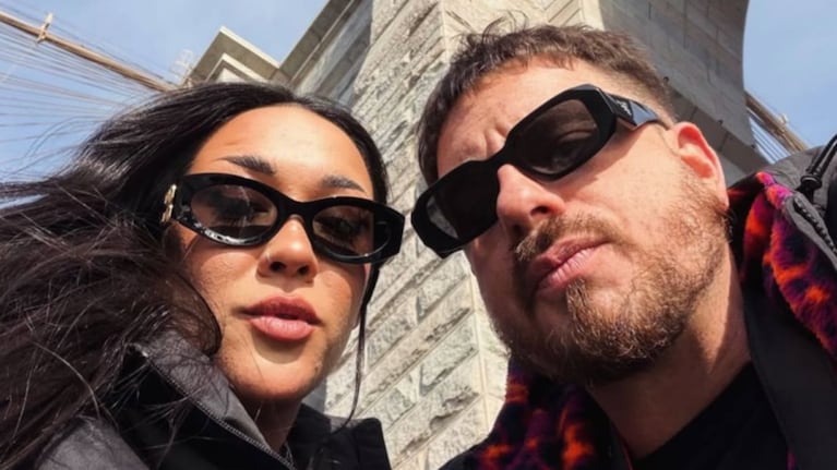 Evelyn Botto y Fede Bal, juntos (Foto: Instagram @balfederico)