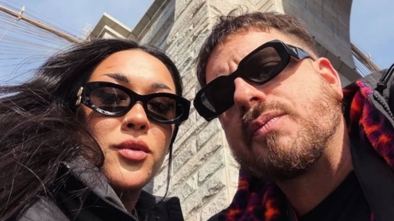 Evelyn Botto y Fede Bal, juntos (Foto: Instagram @balfederico)