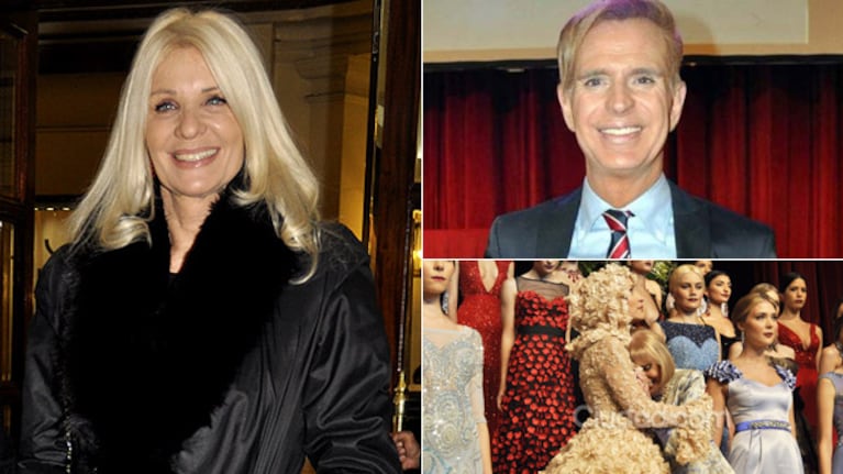 Evelyn Scheidl contó que en una de las fotos que tomó con su celular, apareció la cara de Jorge Ibáñez. (Fotos: Ciudad.com y archivo Web)