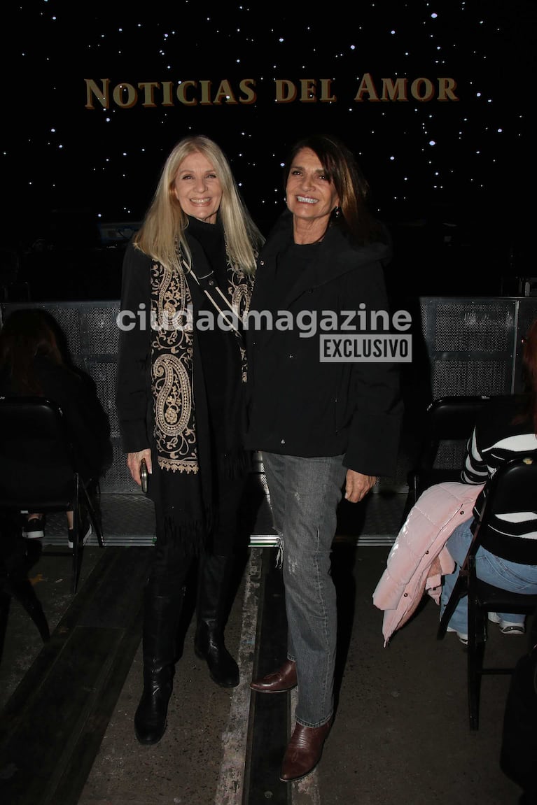 Evelyn Scheidl y Teresa Calandra (Foto: Movilpress)