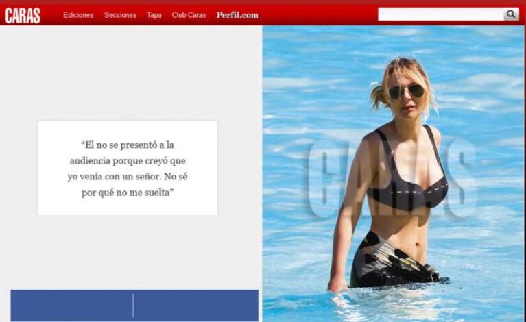 Evelyn Von Brocke en Miami. (Foto: Caras.perfil.com)