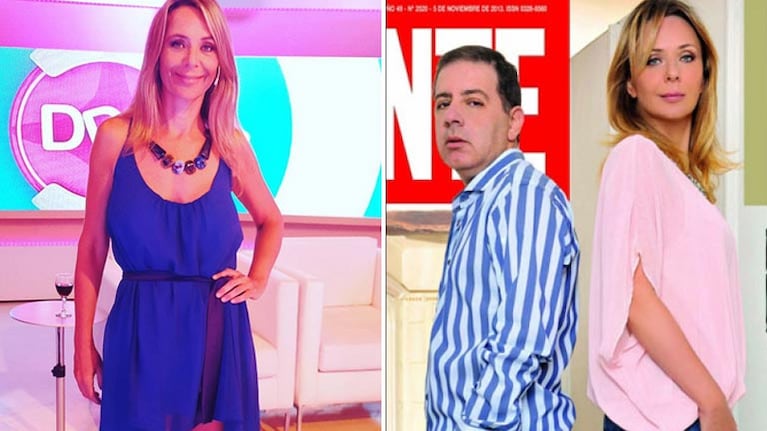 Evelyn Von Brocke y Fabián Doman vuelven a trabajar juntos en Nosotros a la mañana. Foto: Web