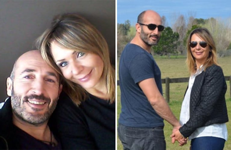 Evelyn von Brocke y Robert Livingston, su novio. (Fotos: Twitter)