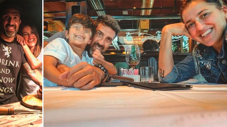 ¡Ex con buena onda! El fin de semana en familia de Maju Lozano y Julián Varde con su hijo, Joaquín