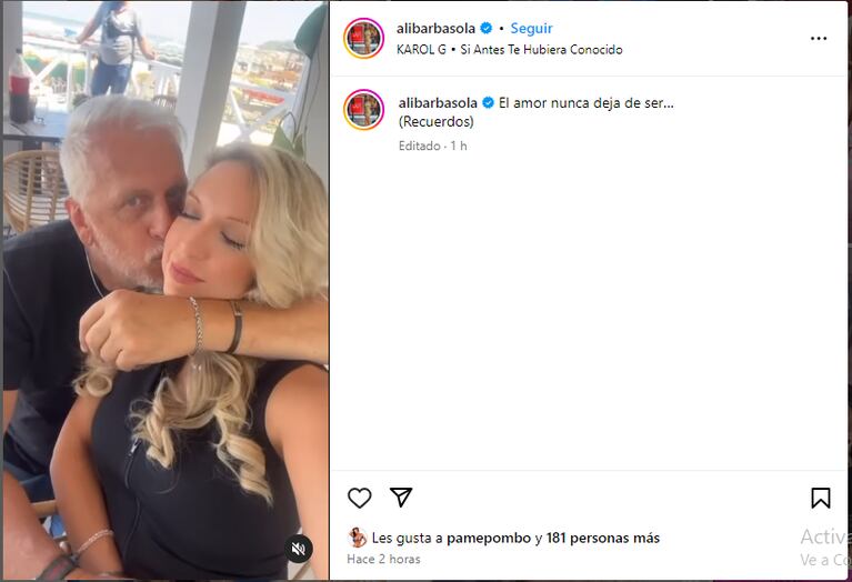 Exclusivo | Alicia Barbasola habló de Andrés Nara tras la denuncia por violencia de género: “Lo amo y extraño”