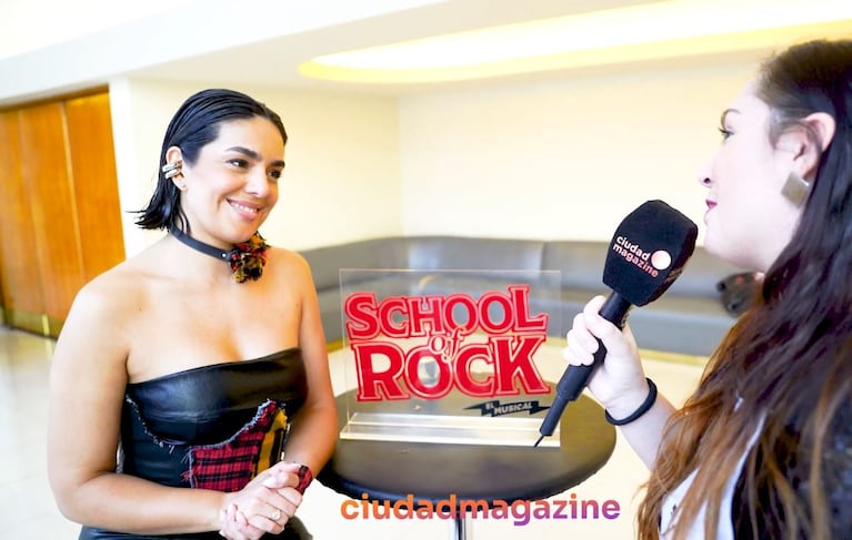 Exclusivo | Ángela Leiva reveló cómo logró su papel en School of Rock: “Nunca transpiré tanto en mi vida”