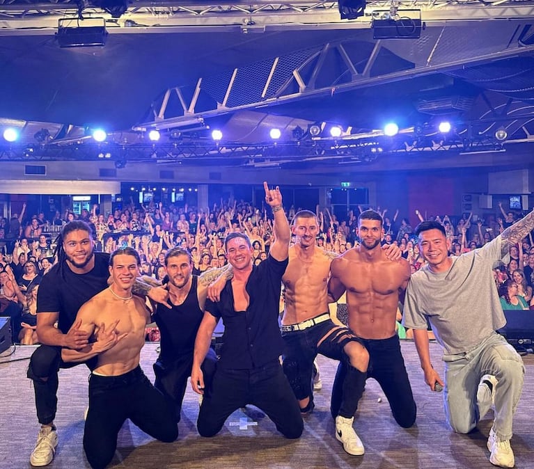 Exclusivo | Will Parfitt, el doble de Channing Tatum, se presenta con Magic Men en Argentina por primera vez