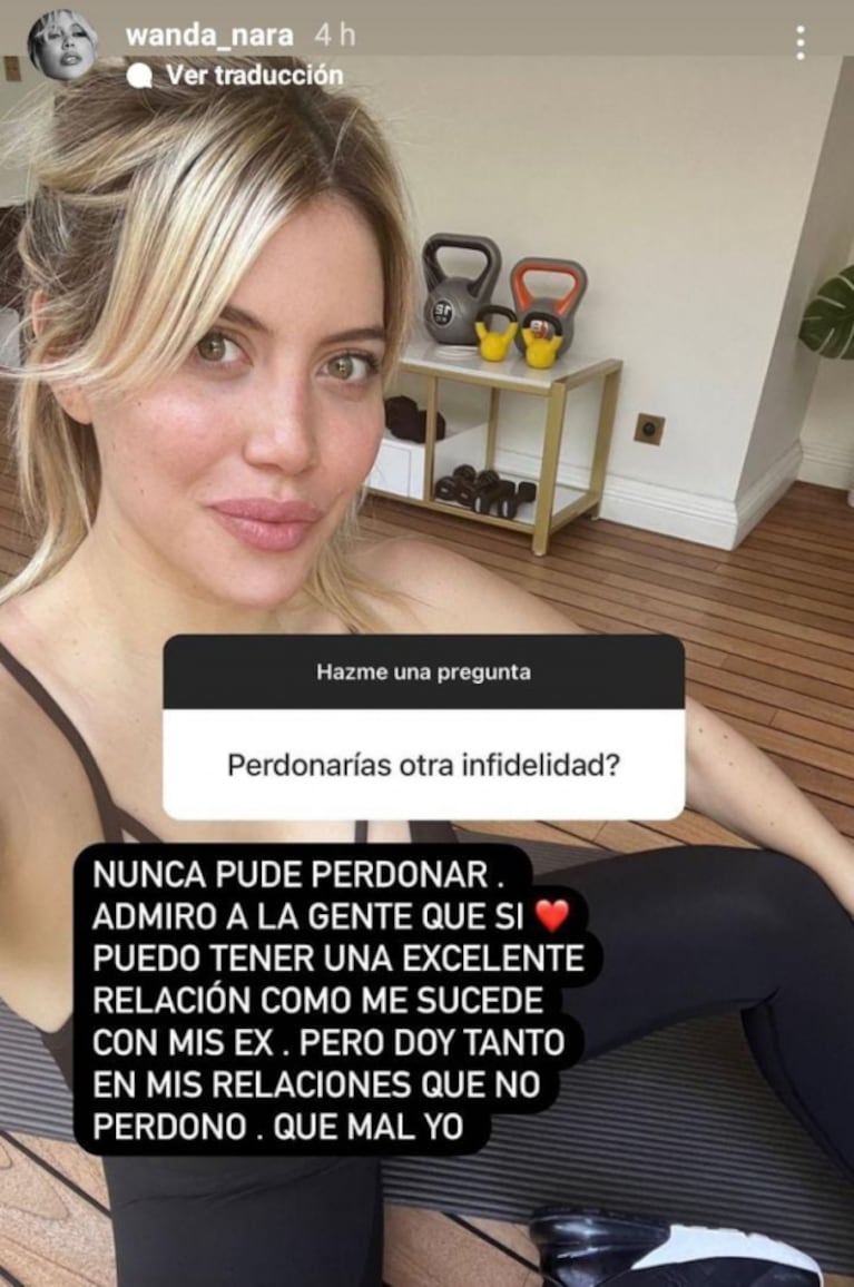 Explosiva respuesta de Wanda Nara sobre las infidelidades que sufrió: "Nunca pude perdonar"