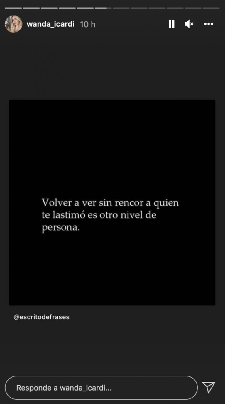 Explosivo mensaje de Wanda Nara tras haber perdonado a Mauro Icardi: "Volver a ver sin rencor a quien te lastimó"