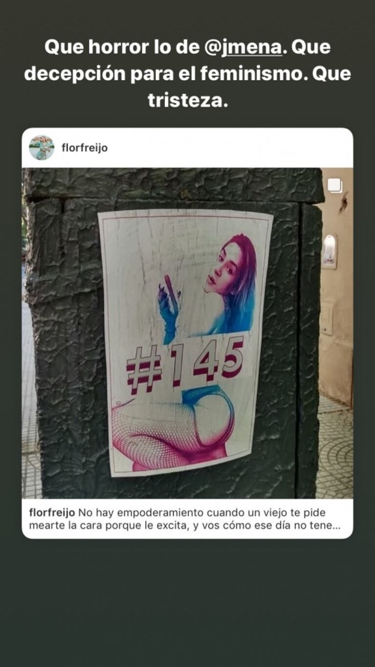 Explosivo posteo de Carolina Aguirre contra Jimena Barón: "Ridícula, saliste con un proxeneta y le decías mentirosas a las ex de Osvaldo"