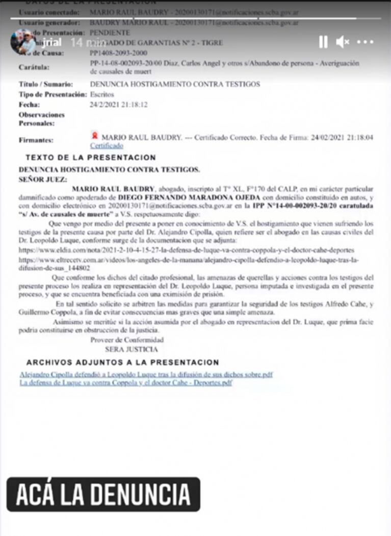 Explosivo tweet de Rial contra Alejandro Cipolla, el abogado e íntimo amigo de Morena: "Hablame de impresentable"