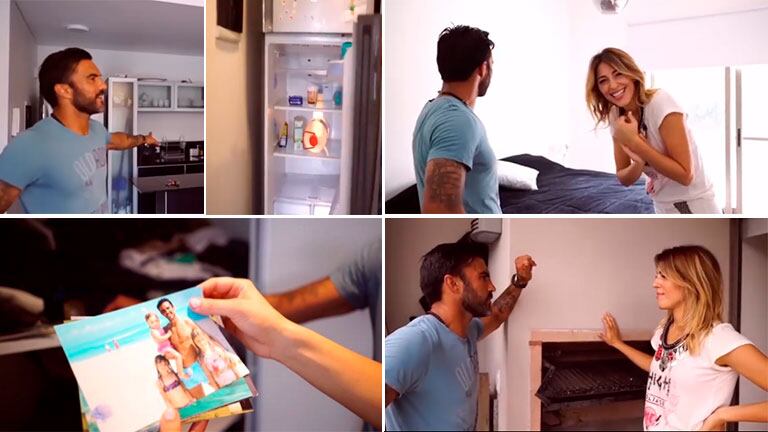 Fabián Cubero abrió las puertas de su departamento de soltero: mirá su habitación, qué tiene en el placard y en la...