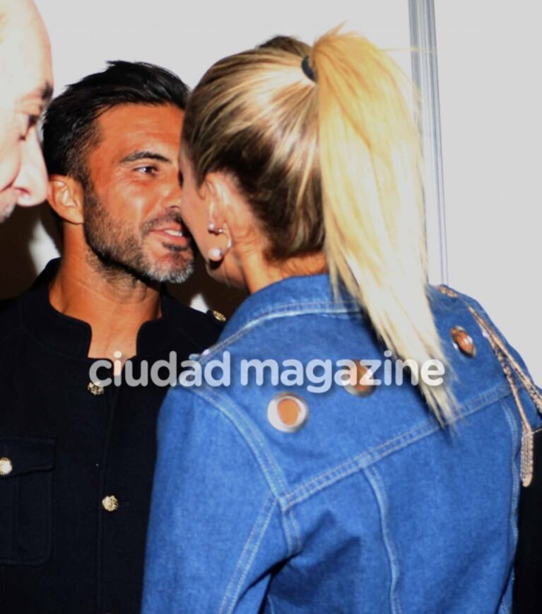 Fabián Cubero acompañó a Mica Viciconte a un desfile... ¡y la filmó vestida de novia! 