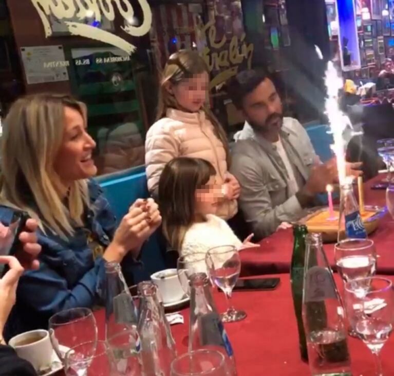 Fabián Cubero celebró el cumple de Sienna junto a Mica Viciconte luego de que Nicole asegurara que no la dejaba ver a su hija