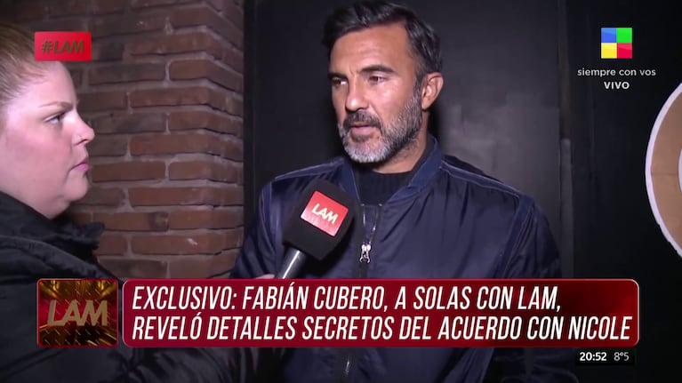Fabián Cubero habló con LAM.