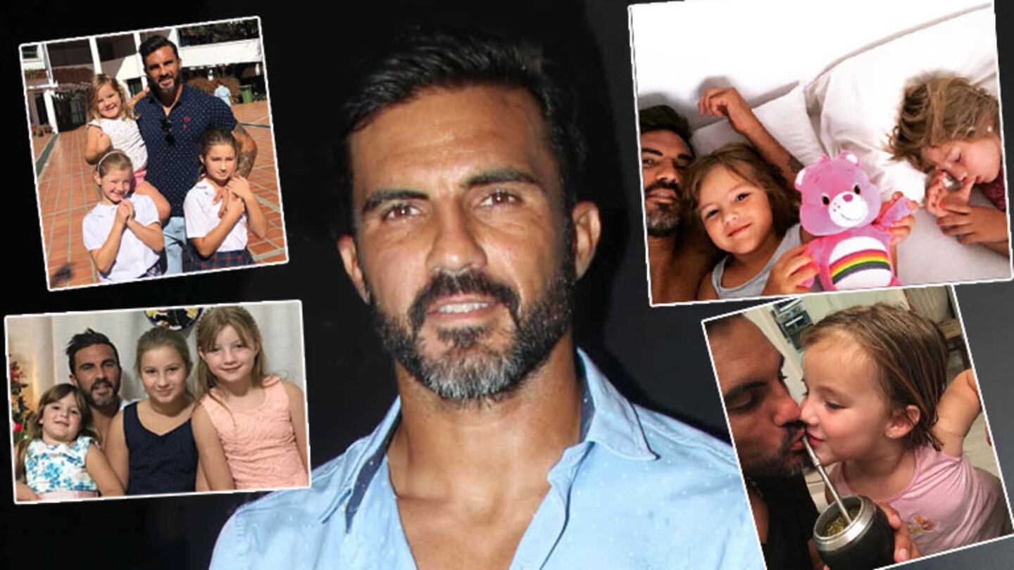 Fabián Cubero habló de sus hijas en el Día del Padre