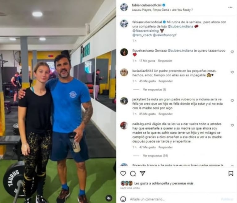 Fabián Cubero publicó un video con Indiana tras el escándalo con Nicole Neumann: "Compañera de lujo"