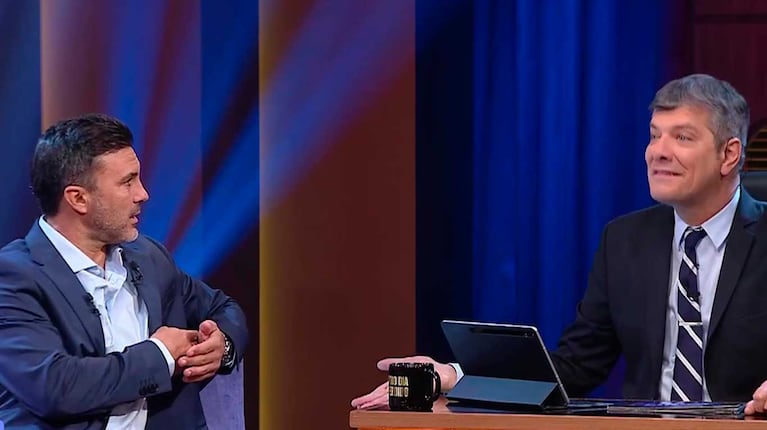 Fabián Cubero y Mario Pergolini en Otro Día Perdido (Foto: captura eltrece)