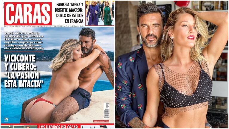Fabián Cubero y Mica Viciconte, tapa de revista y producción hot: Queremos buscar un hijo