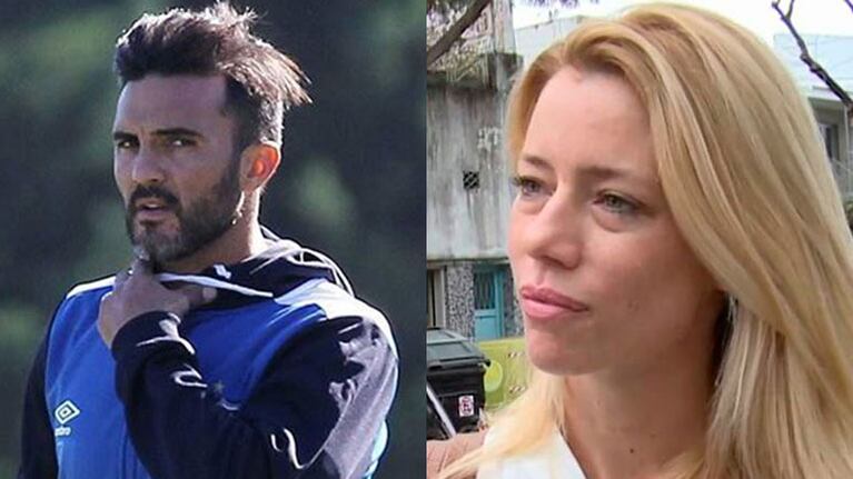 Fabián Cubero y Nicole Neumann