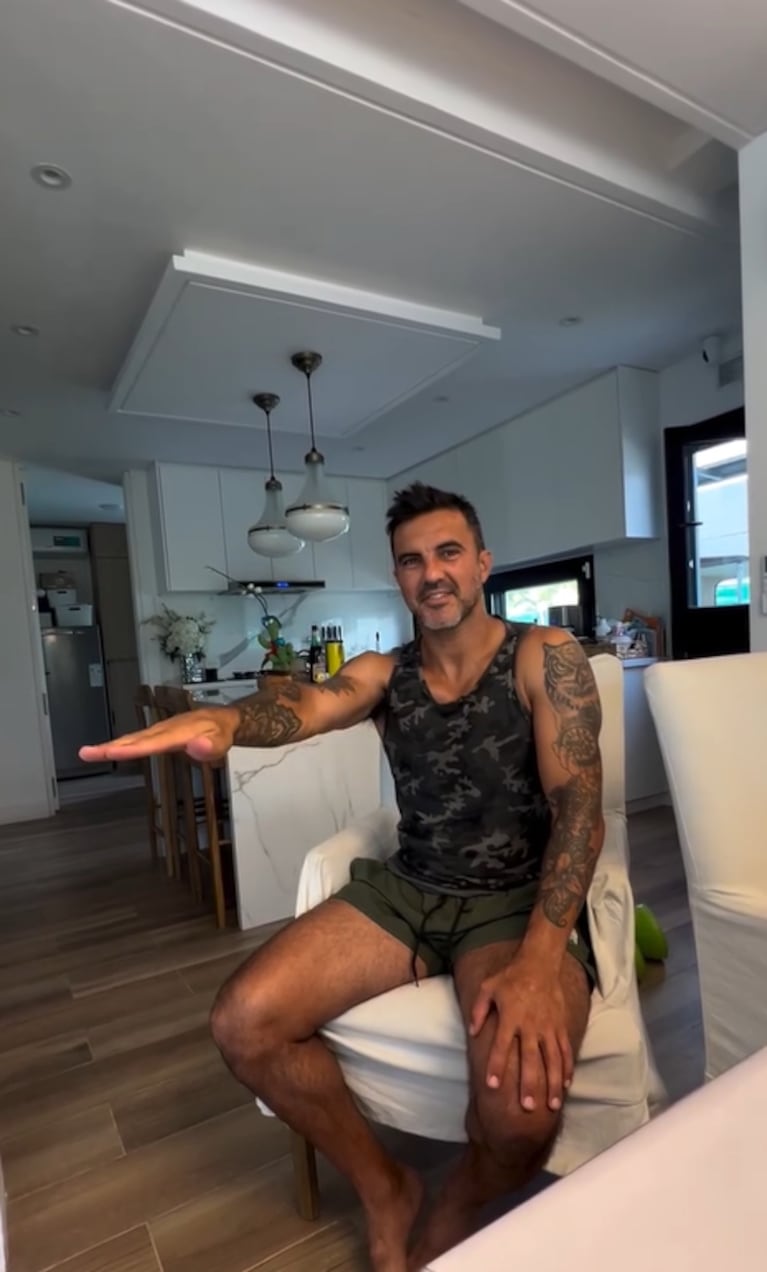 Fabián desafió a Mica con un challenge que no pudo resolver.