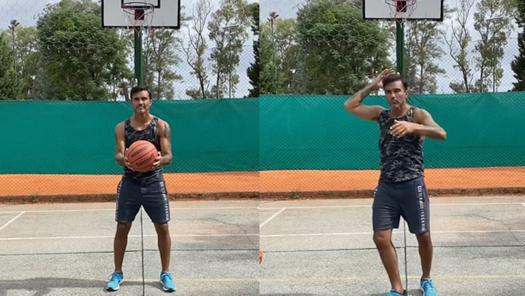 Fabián divirtió a sus seguidores con un desafío fallido.