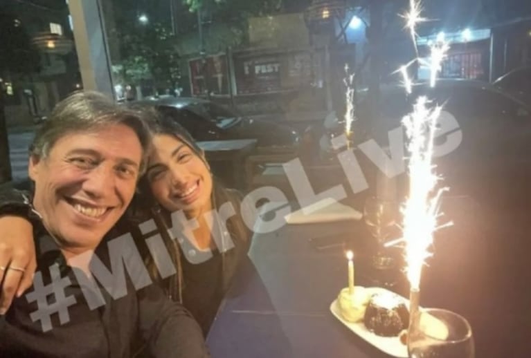 Fabián Gianola reapareció con su novia tras haber sido procesado