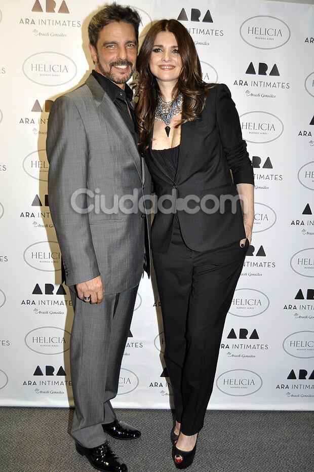 Fabián Mazzei y Araceli González en el Baam. (Foto: Jennifer Rubio / Ciudad.com)
