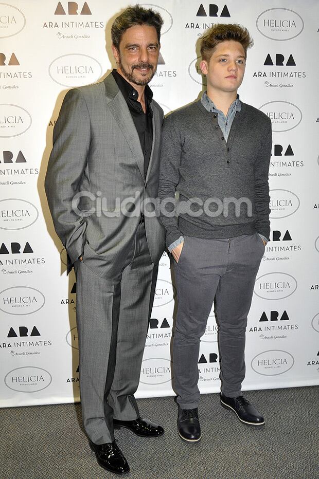 Fabián Mazzei y Toto Suar en el BAAM. (Foto: Jennifer Rubio / Ciudad.com)