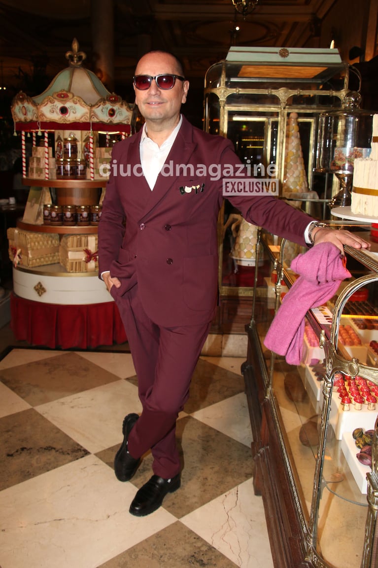 Fabián Medina Flores en el desfile de Jorge Rey (Foto: Movilpress).