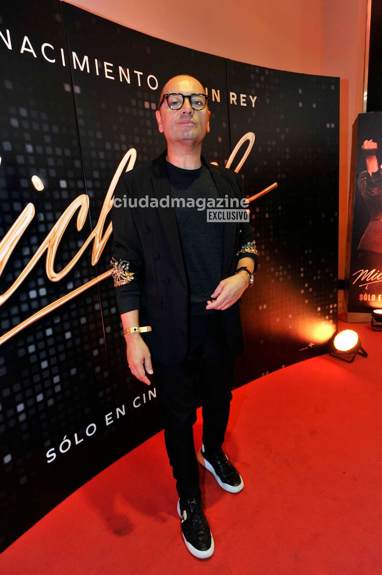 Fabián Medina Flores en el estreno de cine Michael (Foto: Movilpress).