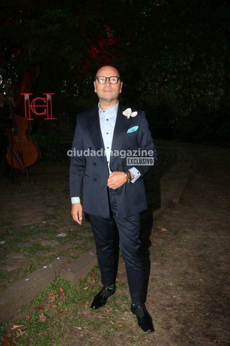 Fabián Medina Flores en el Museo Sivori (Foto: Movilpress).