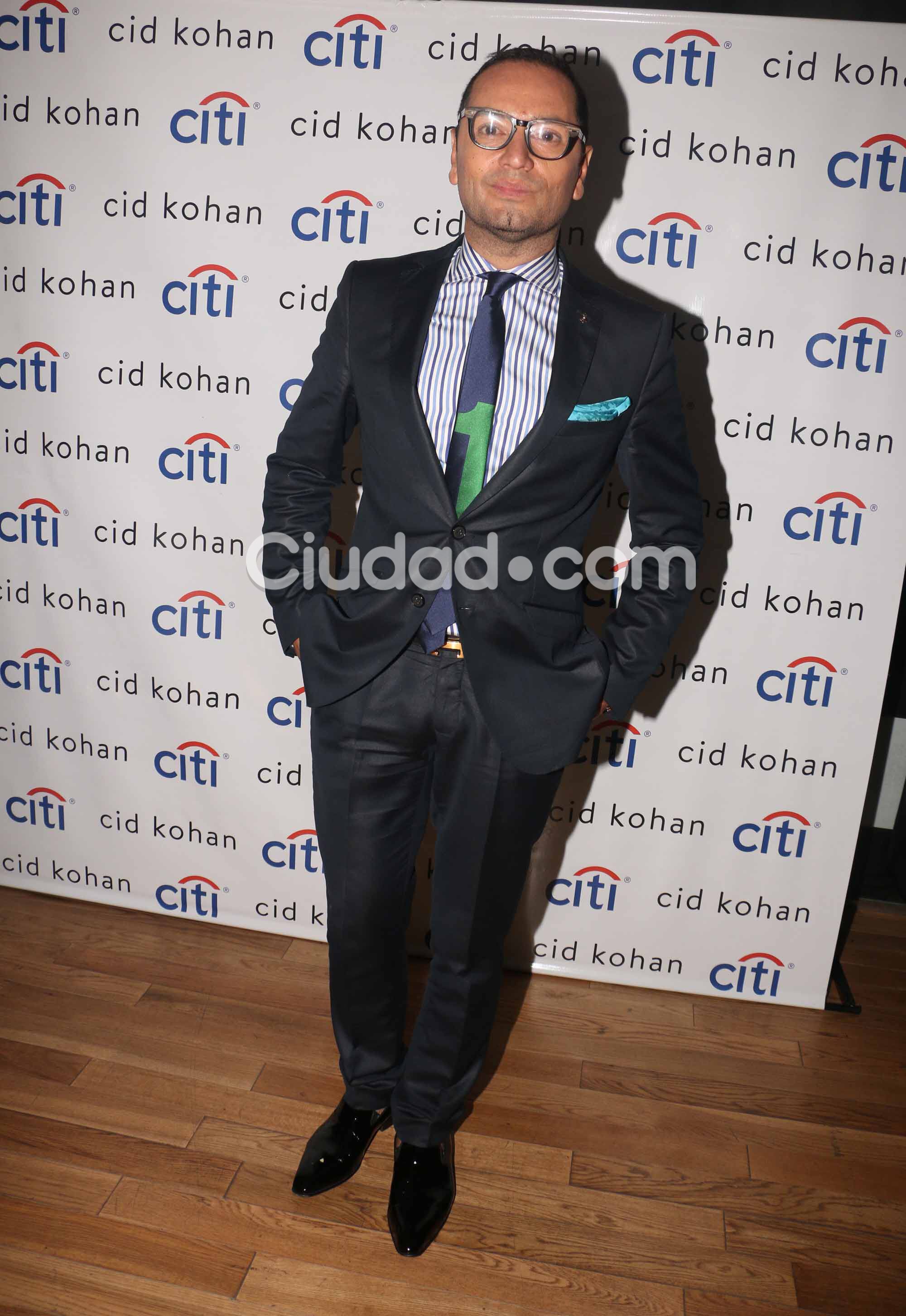 Fabián Medina Flores, en la presentación de Cid Kohan (Foto: Movilpress)
