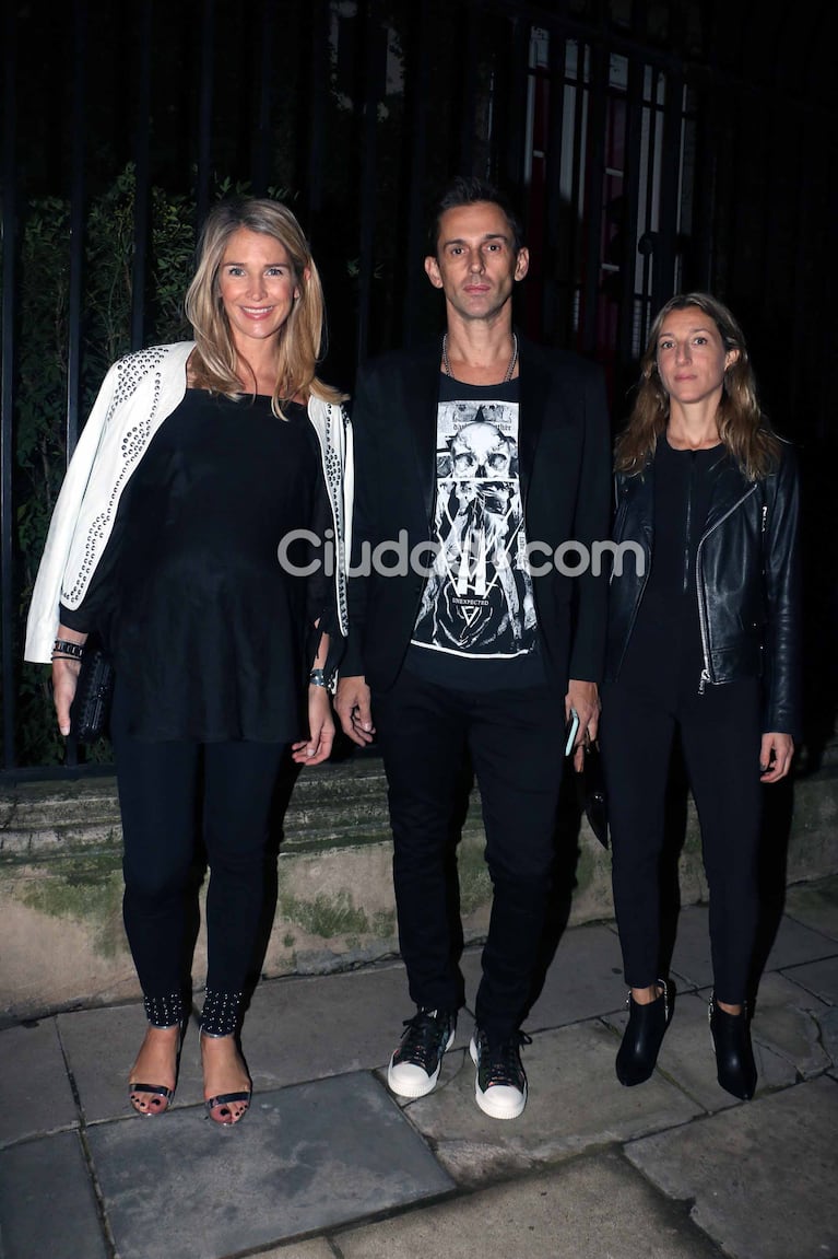Fabián Paz en el evento de Mica Tinelli. (Fotos: Movilpress-Ciudad.com)