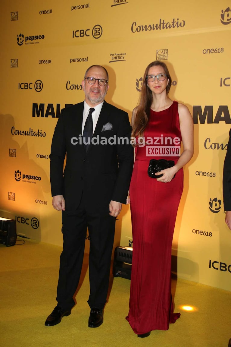 Fabián Perechodnik y a su hija Sofía (Foto: Movilpress)